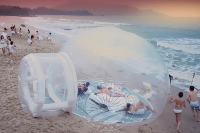 泗洪充气球形帐篷